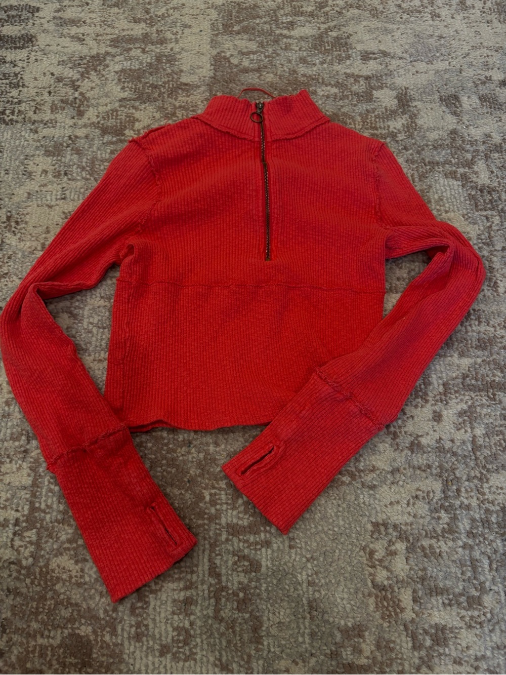 Free people quarter zip! Never Worn!